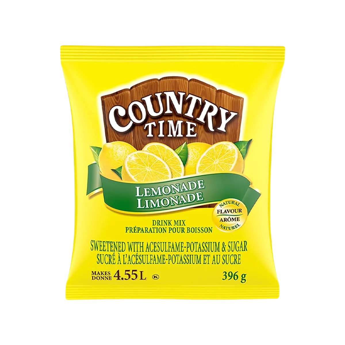 Country Time Lemonade Drink Mix Case 396g