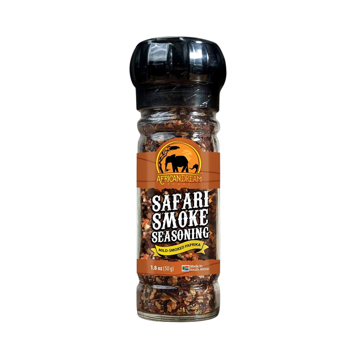African Dream Foods Safari Smoke Seasoning - Case of 6 - 1.8 oz.