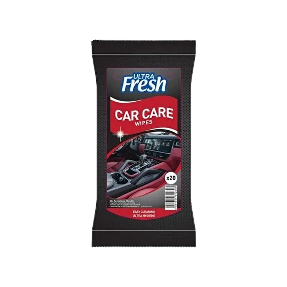 Ultra Fresh Araba Torpido Temizleme Mendili 20 Yaprak
