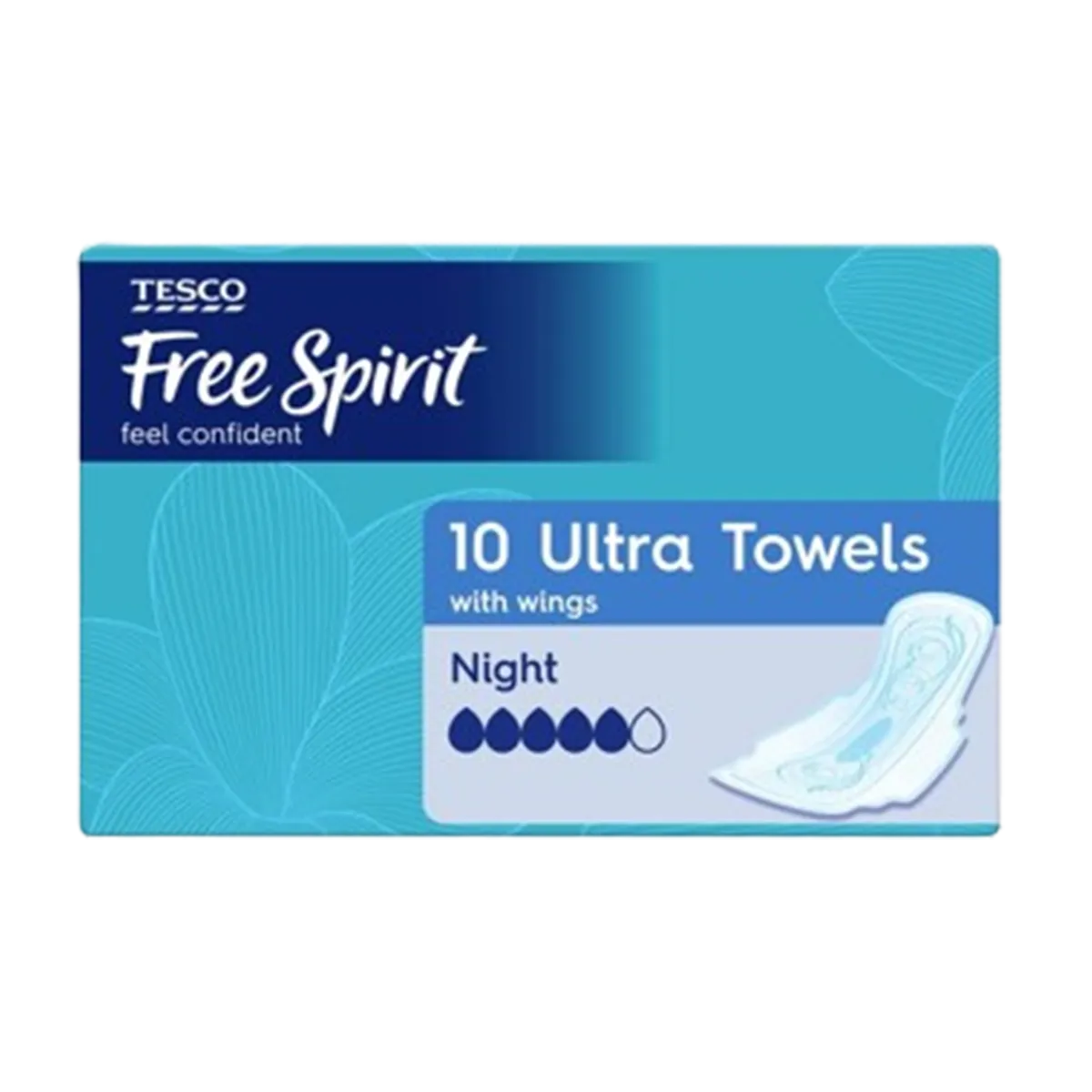 Tesco Free Spirit Ultra Night Time 10s