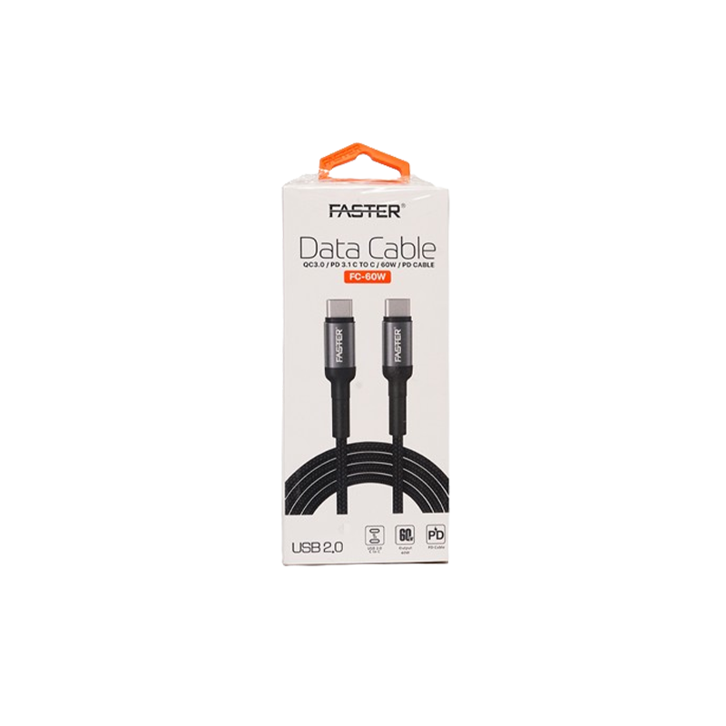 Faster FC -60-pd 2.0 TYPE C DATA CABLE