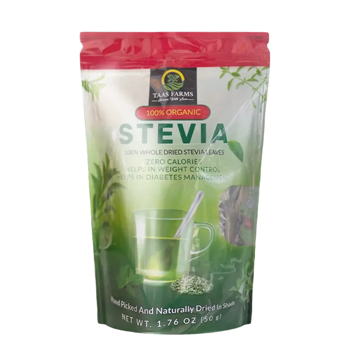 Taas Farms Stevia Hand Picked And NAturrally Dried In Shade