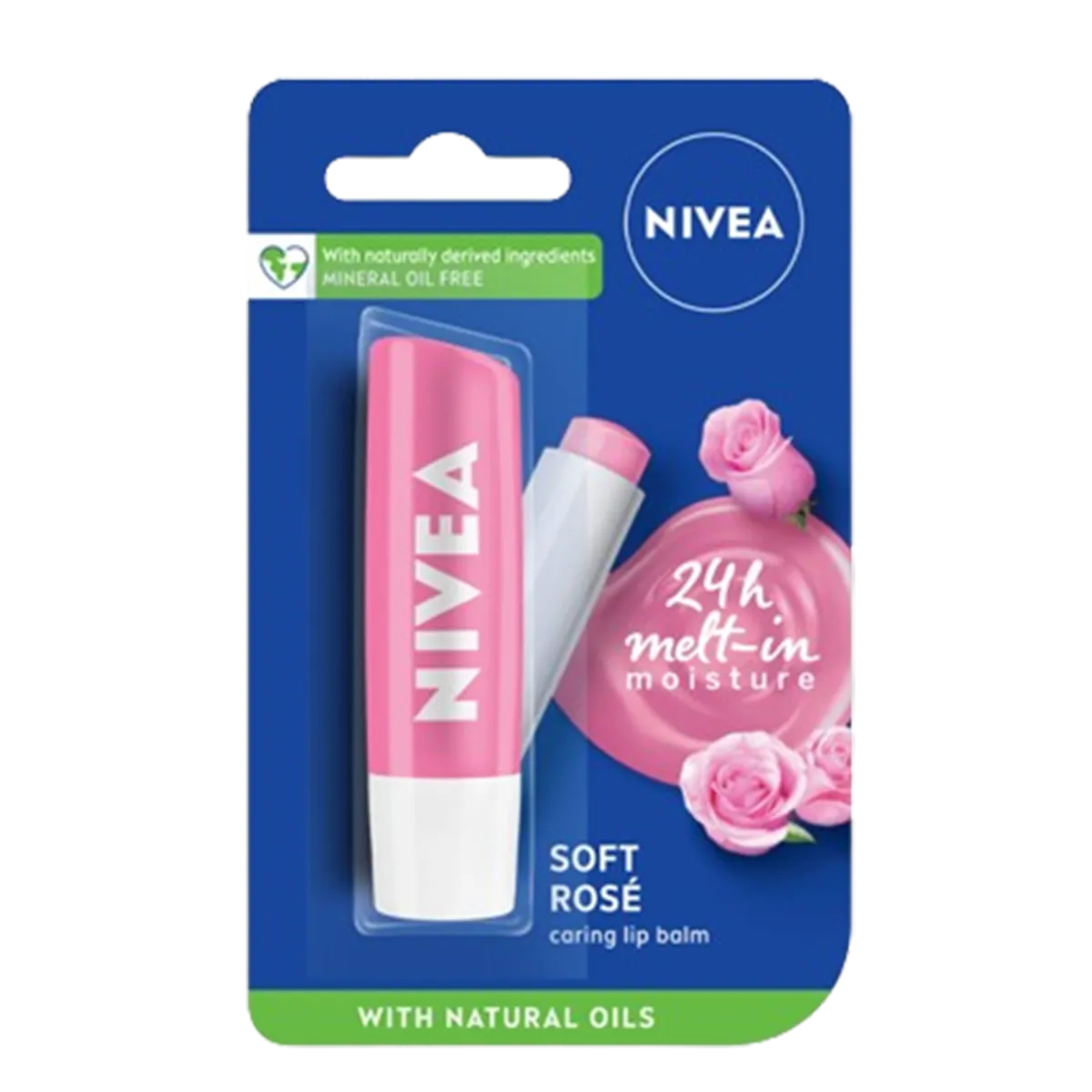 Nivea Soft Rose Lip Balm 5ml