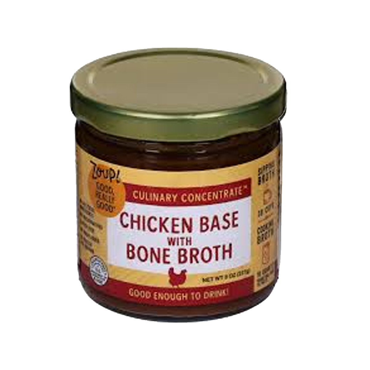 Zoup!, Chicken Bone Broth Concentrate, Case Of 6, 8 oz