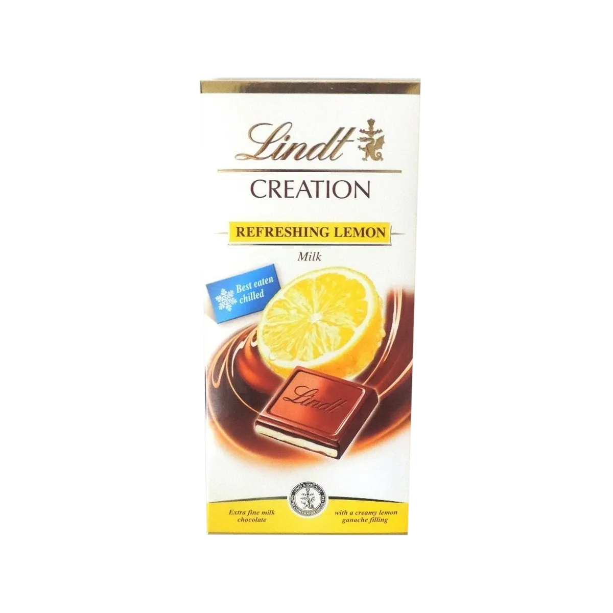 Lindt Creation Milk Chocolate Bar Lemon