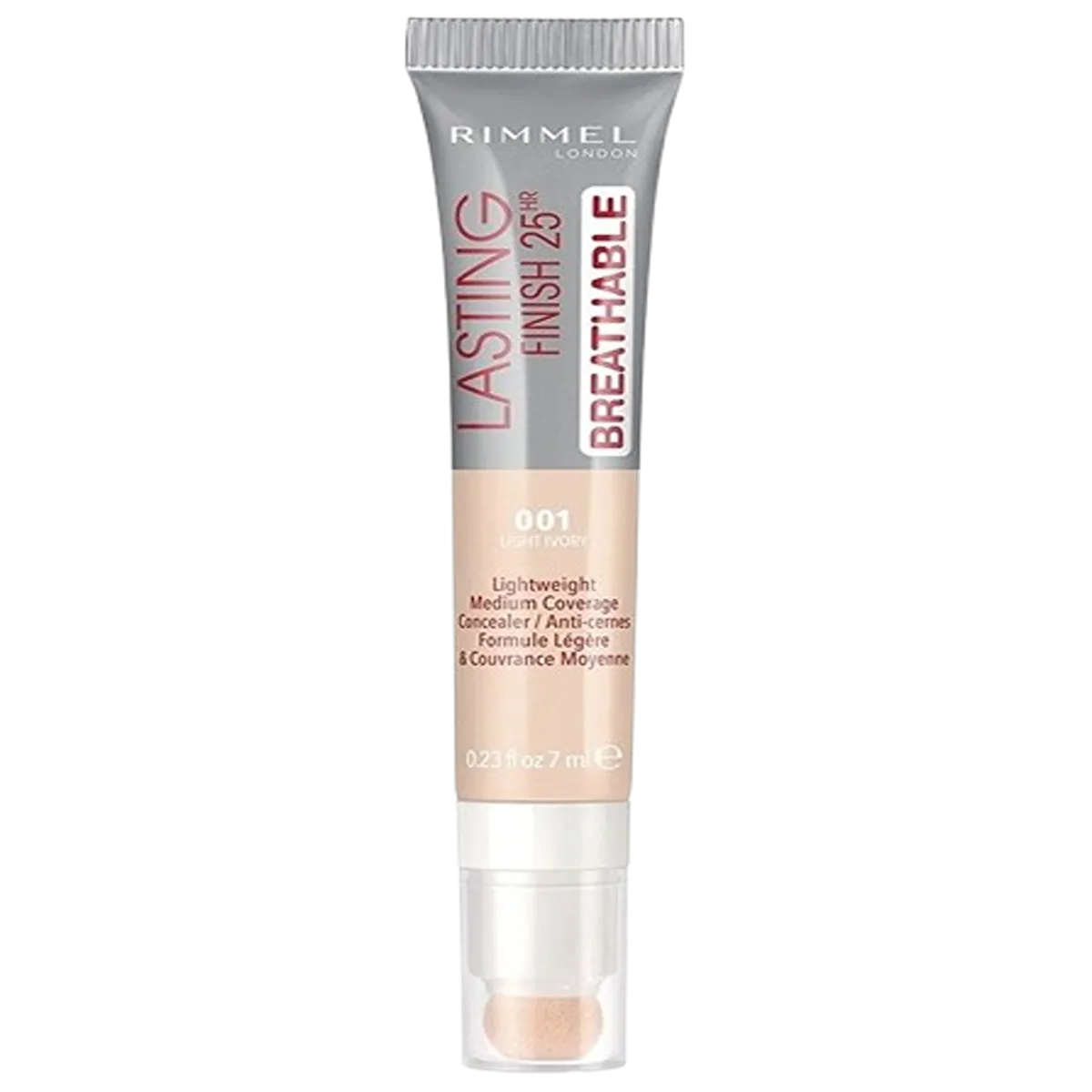 Rimmel Lasting Finish Breathable Concealer 001 Light Ivory 7ml
