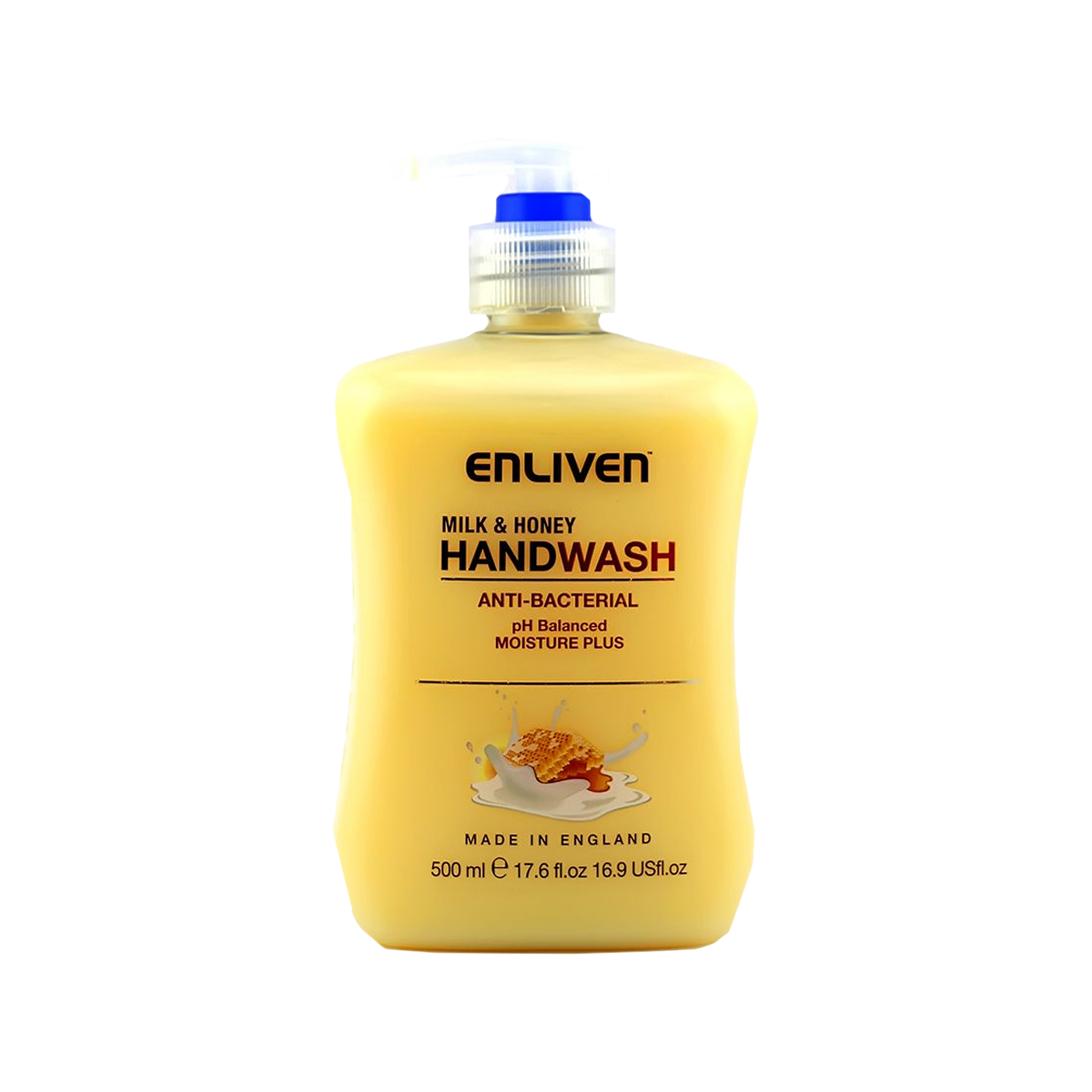 Enliven Hand Wash Milk & Honey Anti-Bacterial Gel