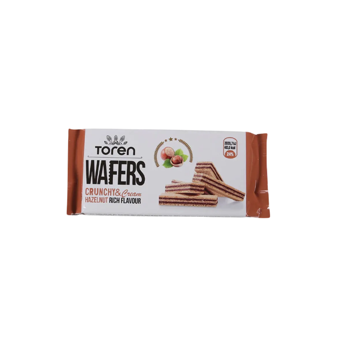 Toren Crunchy & Cream Hazelnut Rich Flavour Wafers 52g