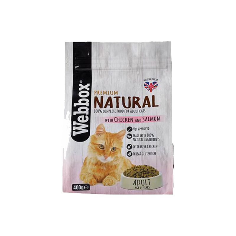 Webbox Natural Cat Food Chicken & Salmon 400g