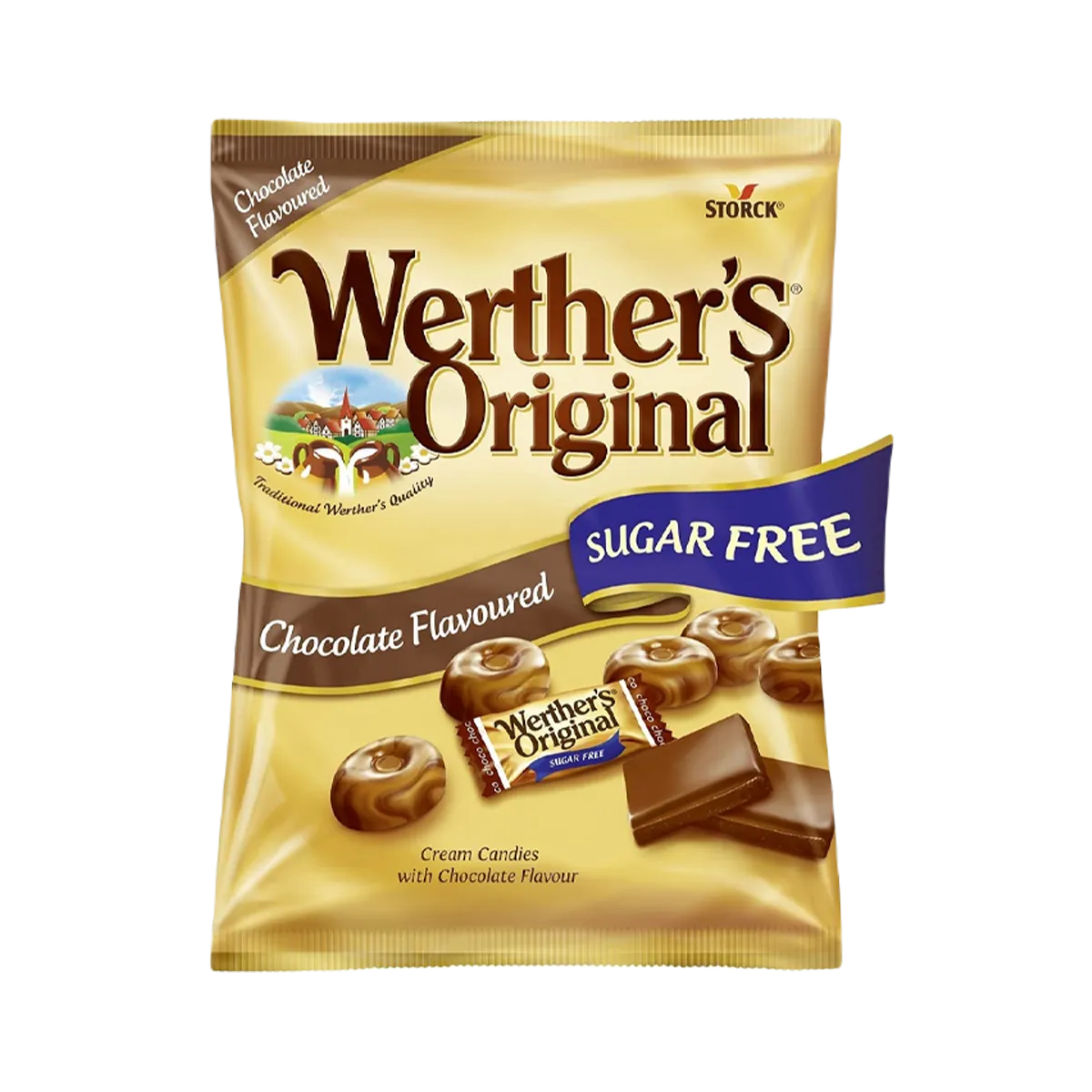 Werther Chocolate Sugar Free Candy
