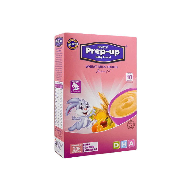 Prep-up baby cereal wheet-milk-fruit