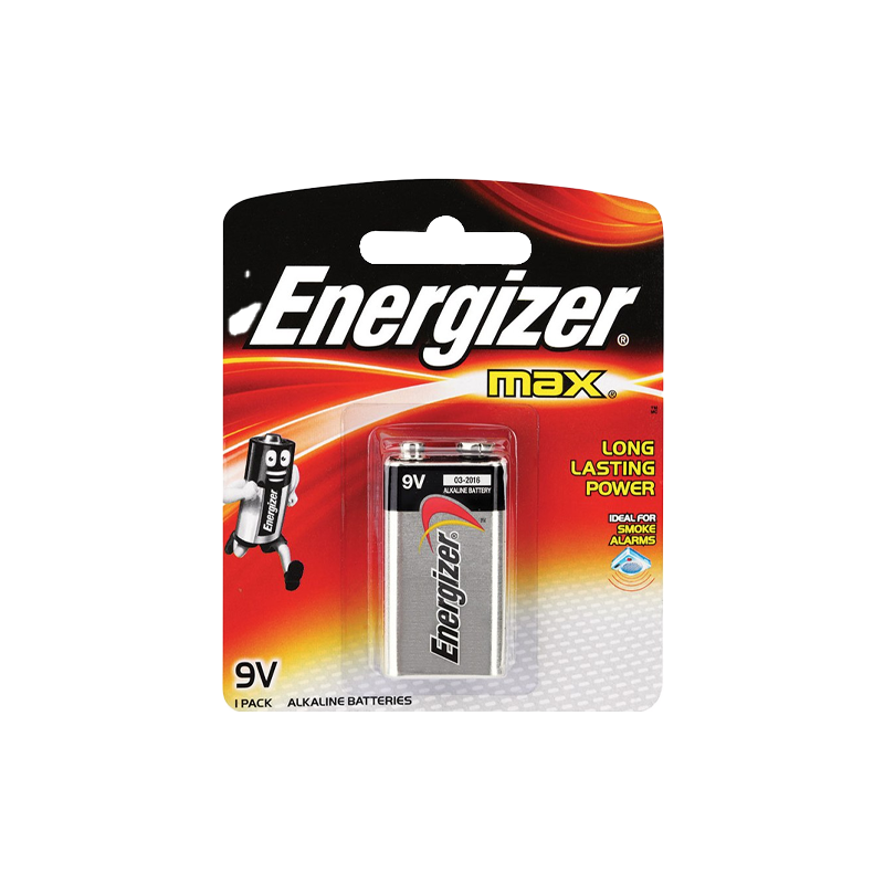 Energizer Batteries 9V 2014 No Max