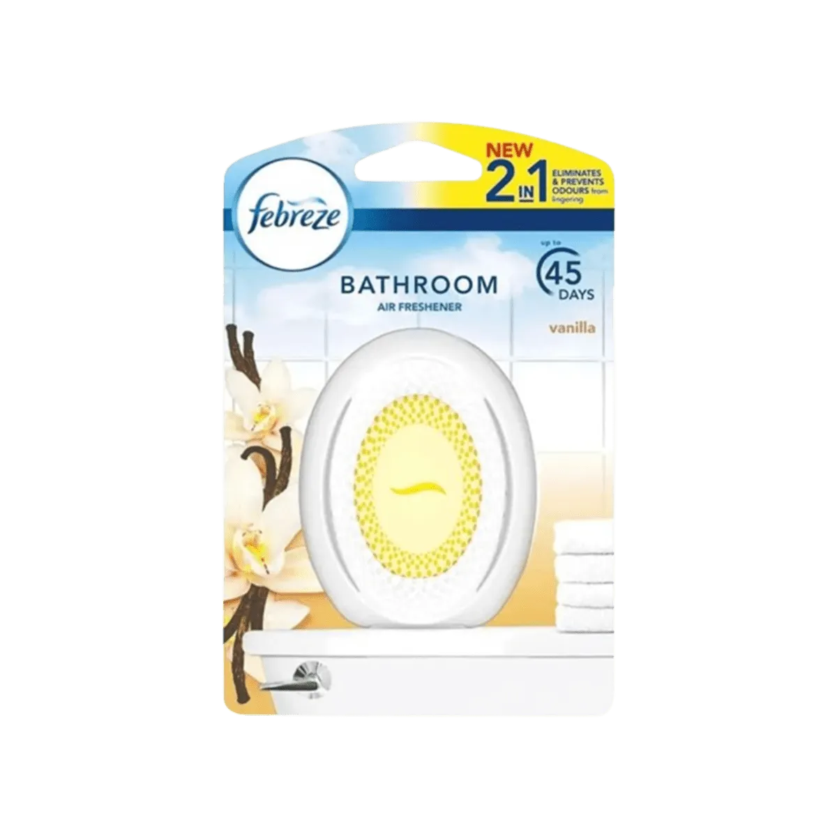 Febreze Bathroom Air Freshener Vanilla 7.2ml