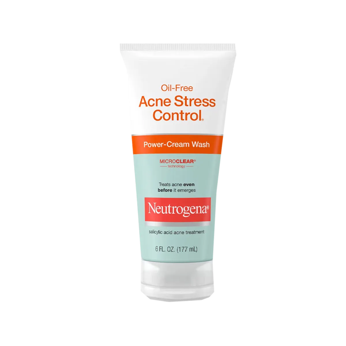 Neutrogena Oil-Free Acne Stress Control Power-Cream Face Wash 177ml