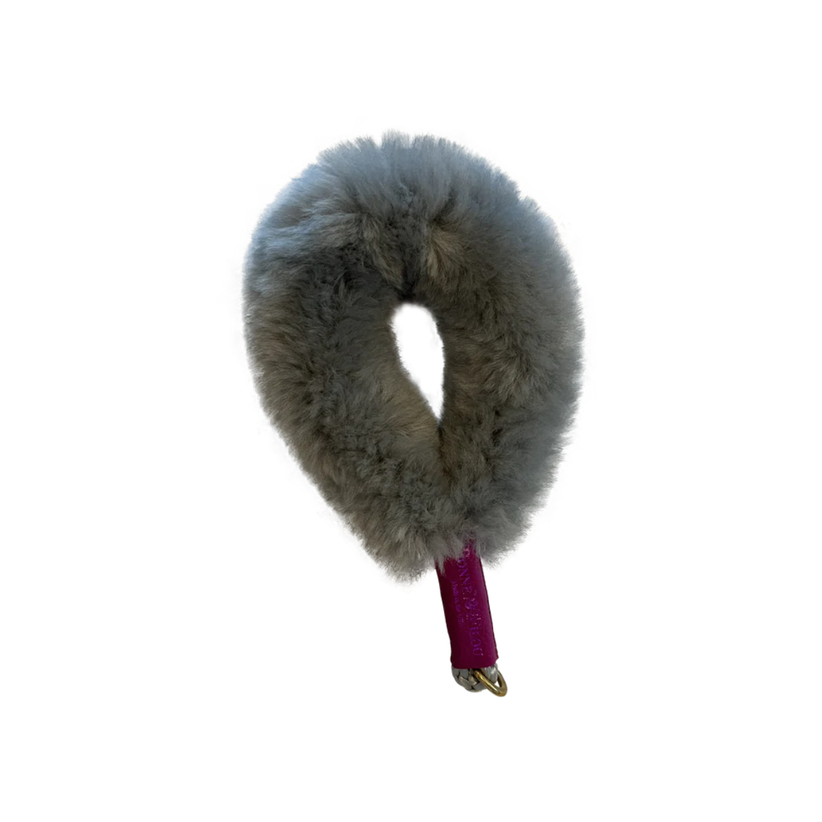 Bonne et Filou - Luxe Shearling Fur Grip - One size Light Gray