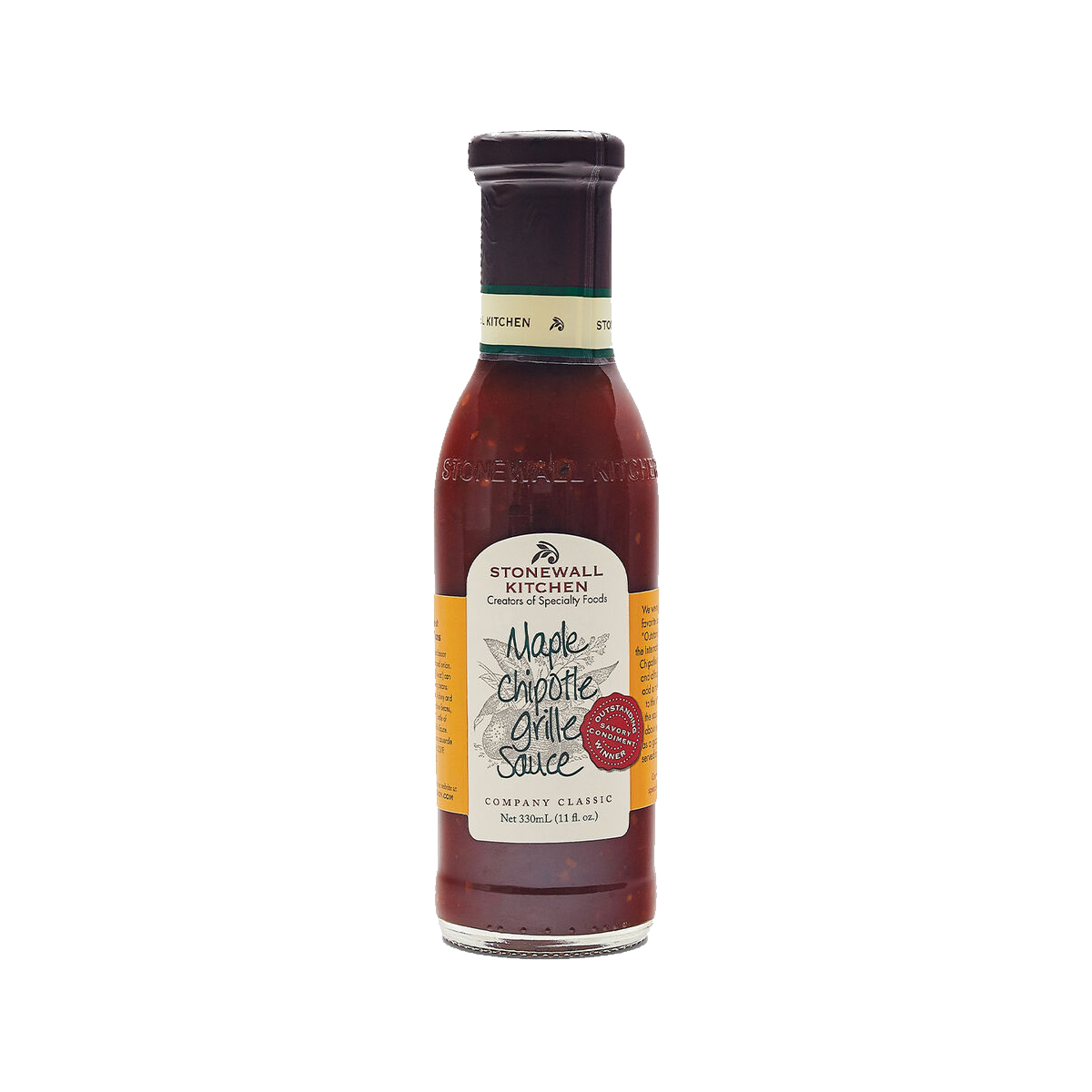 Stonewall Kitchen, Maple Chipotle Grille Sauce, Case Of 6, 11 oz