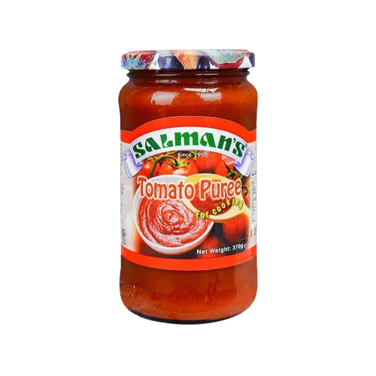 Salmans Tomato Puree Jar 370g