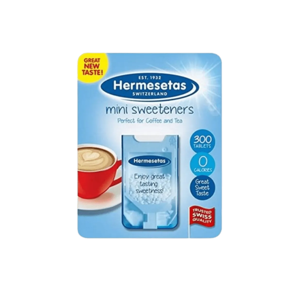 Hermesetas Mini Sweeteners 300 Tablets