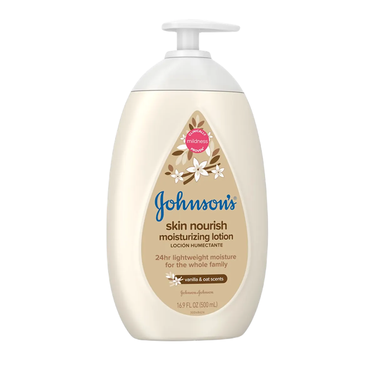 Johnson Baby Lotion Vanilla &Oat Scents 500ml