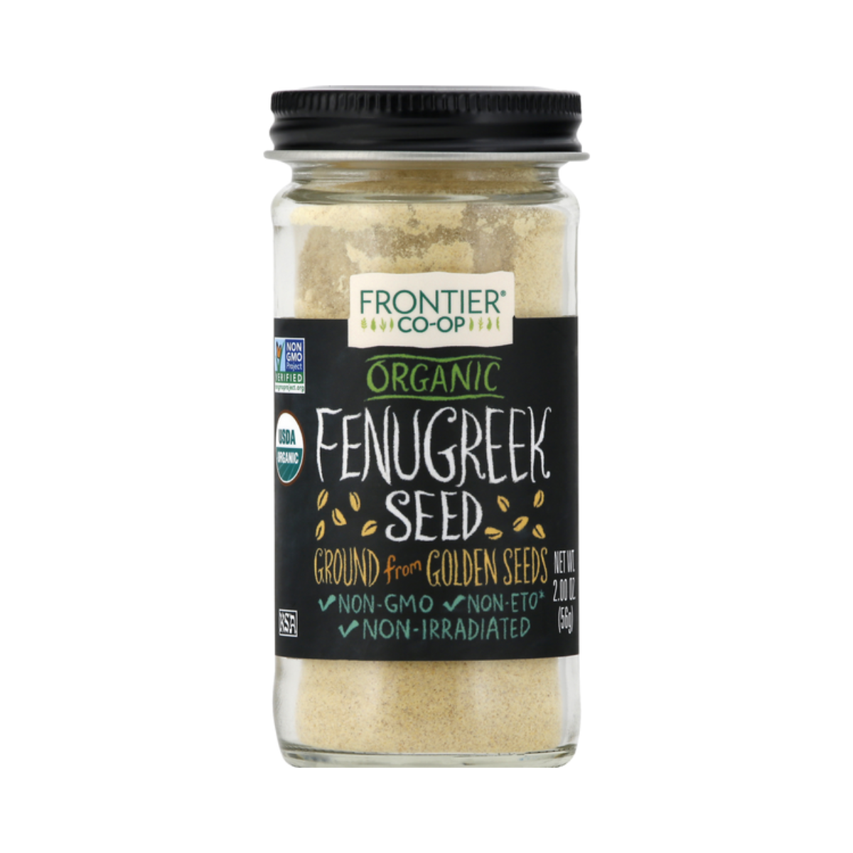 Frontier Nat Prod Co-op, Fenugreek Seed Organic Whole Single Bulk Item, 1 Each, 1 lb