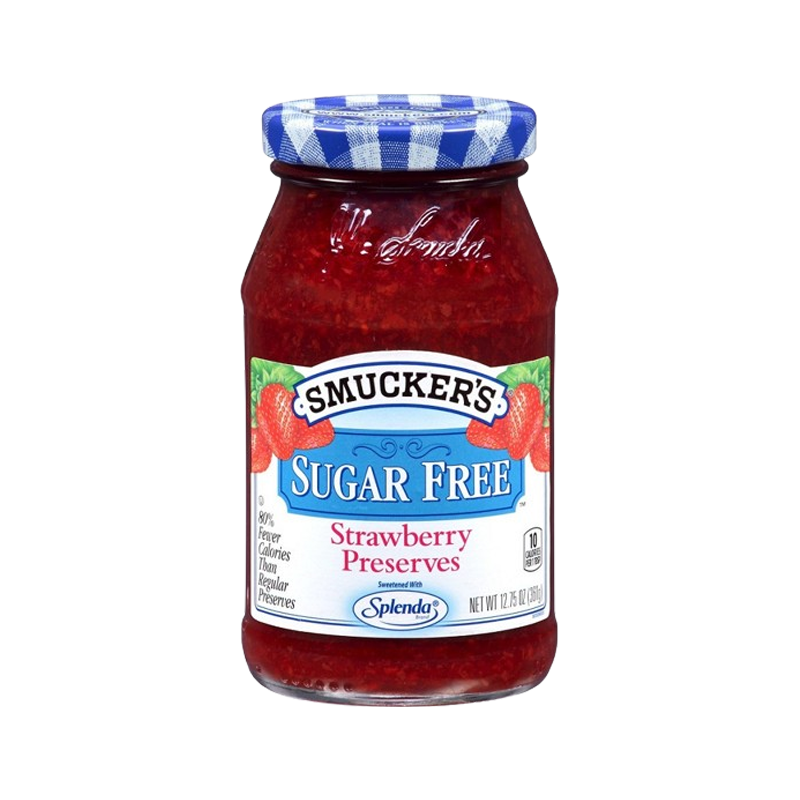 Smuckers Sugar Free Strawberry Jam With Splenda Sweetener