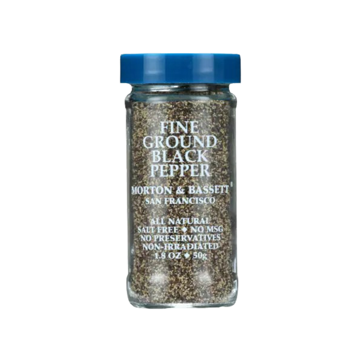 Morton & Bassett, And Seasoning Pepper Fine Ground Black, Case Of 3, 1.8 oz