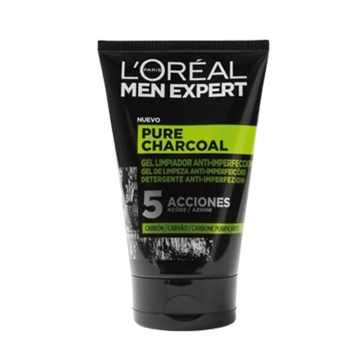 L'Oreal Men Expert Pure Charcoal Anti-Blackhead Daily Face Scrub 100ml