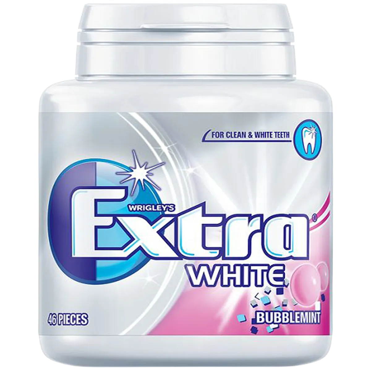 Extra Ice Bubble Gums White