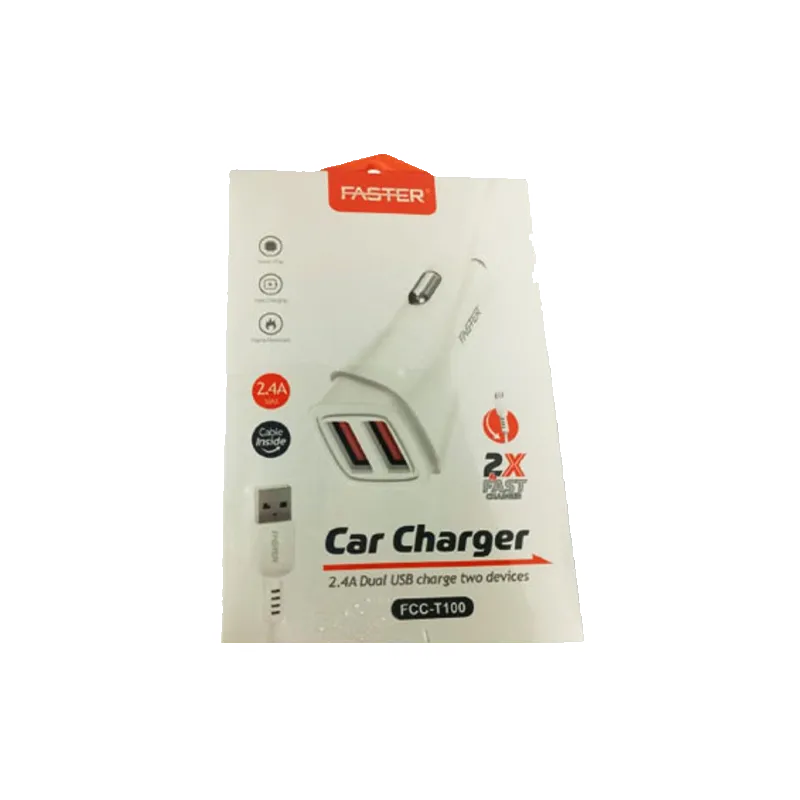 FASTER FCC-T100 CAR CHARGER MICRO