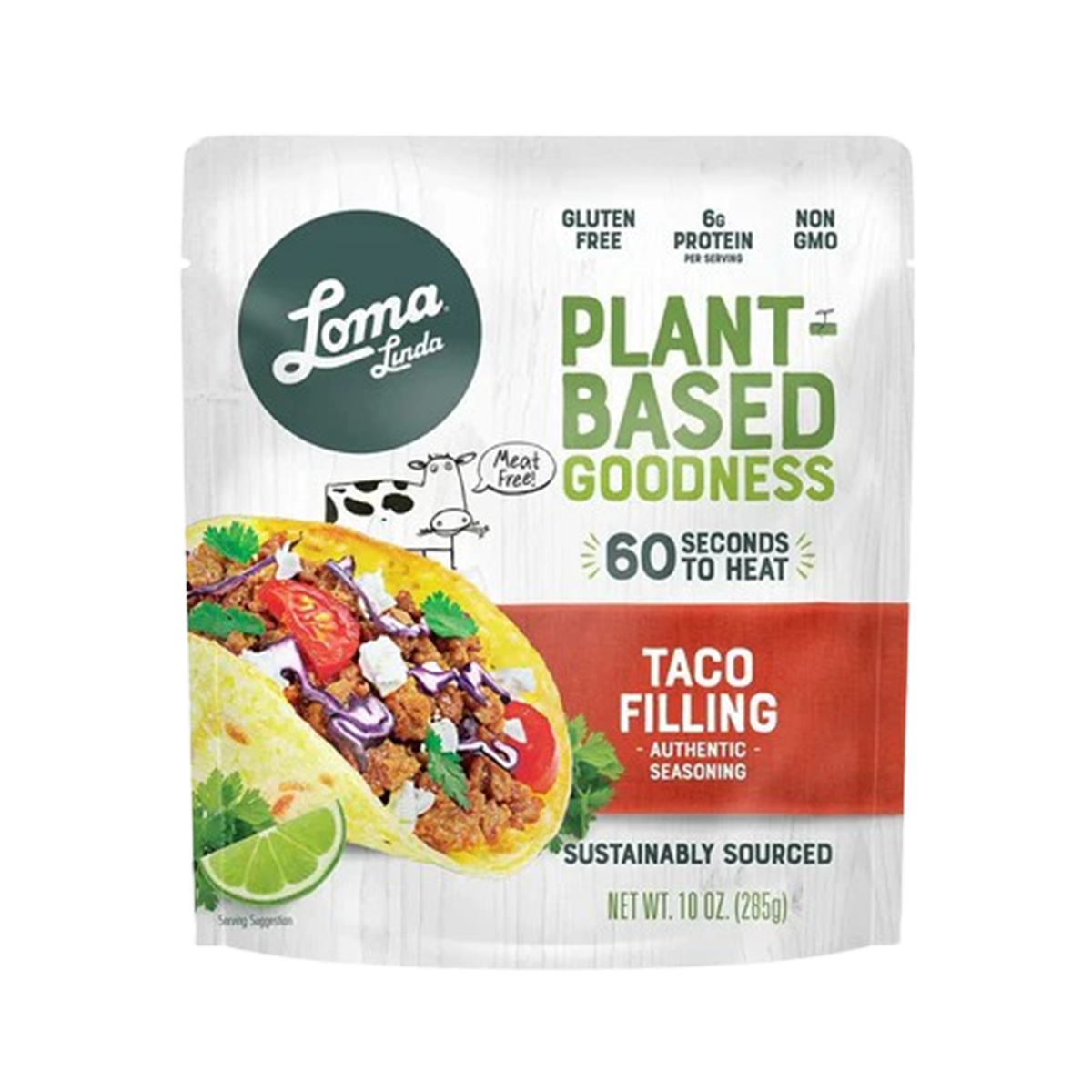 Loma Linda, Goodness Taco Filling Authentic Seasoning, Case Of 6, 10 oz