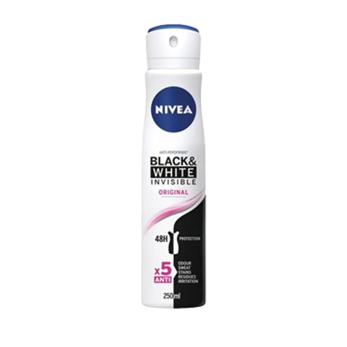 Nivea Black & White Body Spray Women 250ml