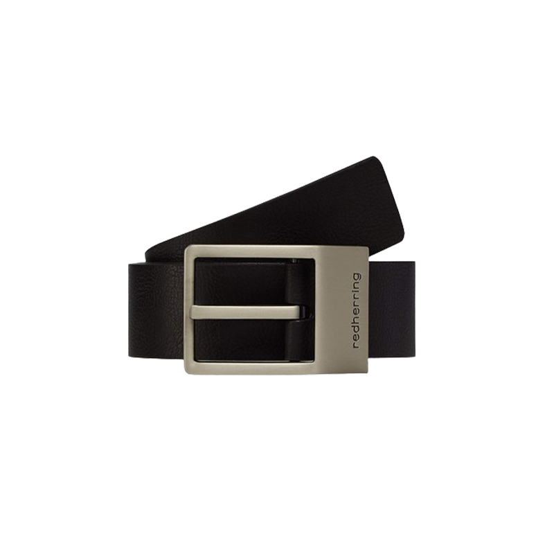 Red Herring Coated Bonded Leather Belt Large Brown