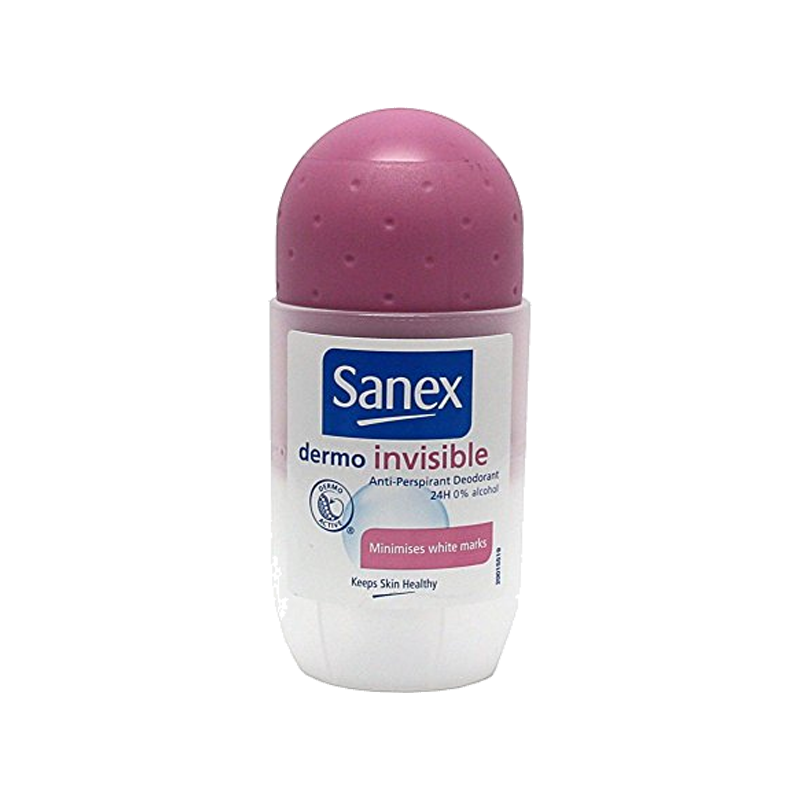 Sanex Dermo Invisible Roll On Deodorant 50ml