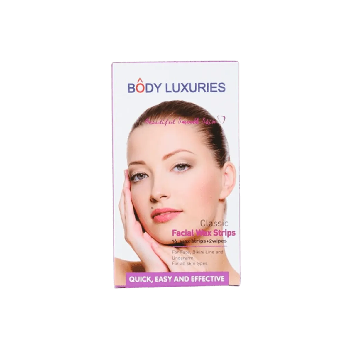 Body Luxuries Classic Facial Wax Strips
