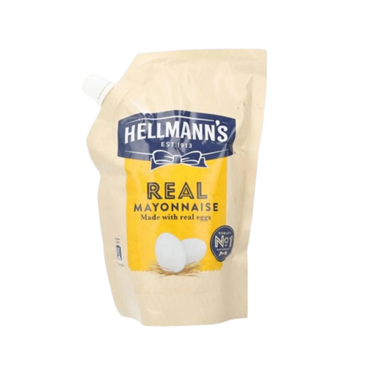 Hellmanns Real Mayonnaise Pouch 450g