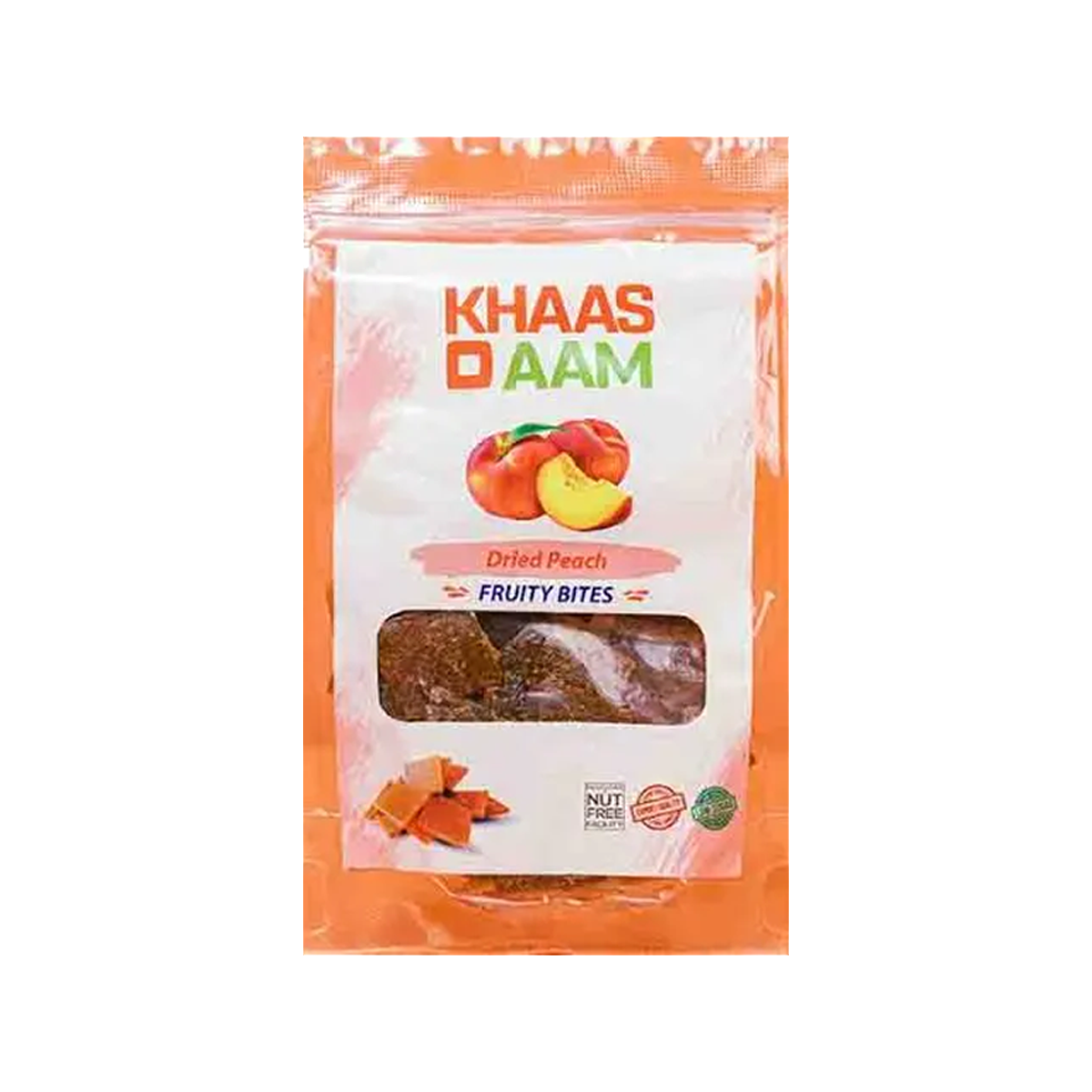 khaso Aam Dried Peach Fruit Bites 100g