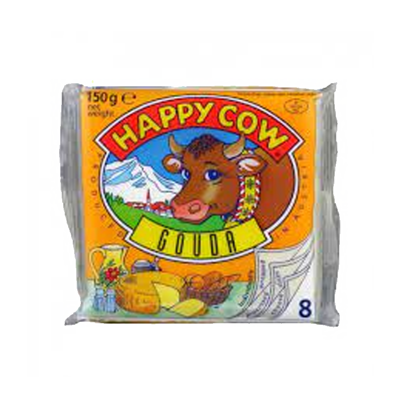 Happy Cow Gouda Slices Cheese 150g