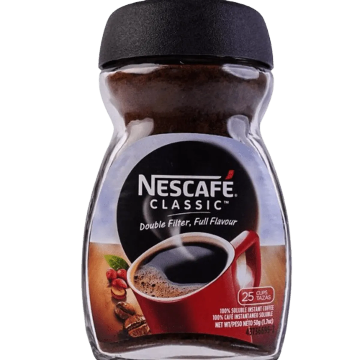 Nescafe Classic Double Filtered Coffee Jar 50g