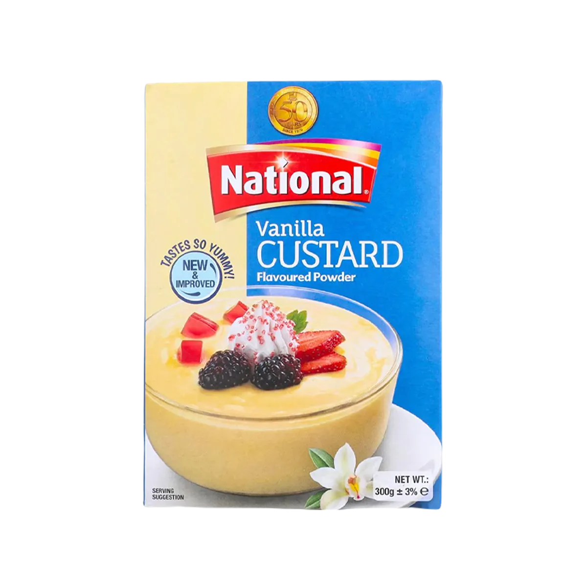 National Custard Powder Vanilla 300g