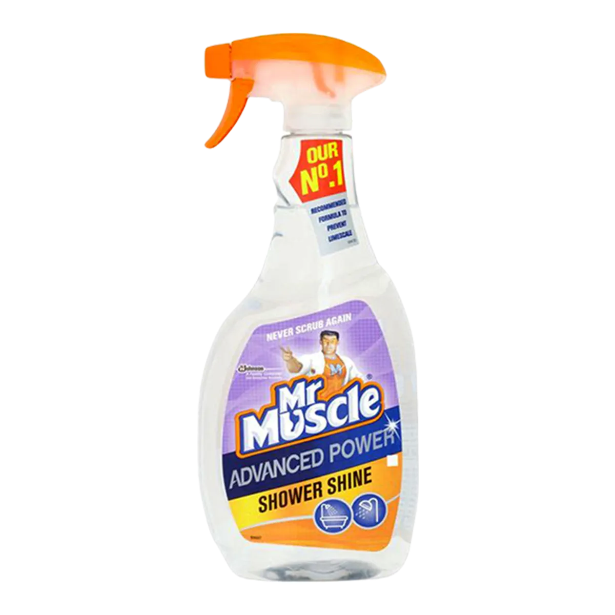 Mr Muscle Tigger Advanced Power Shower Shine