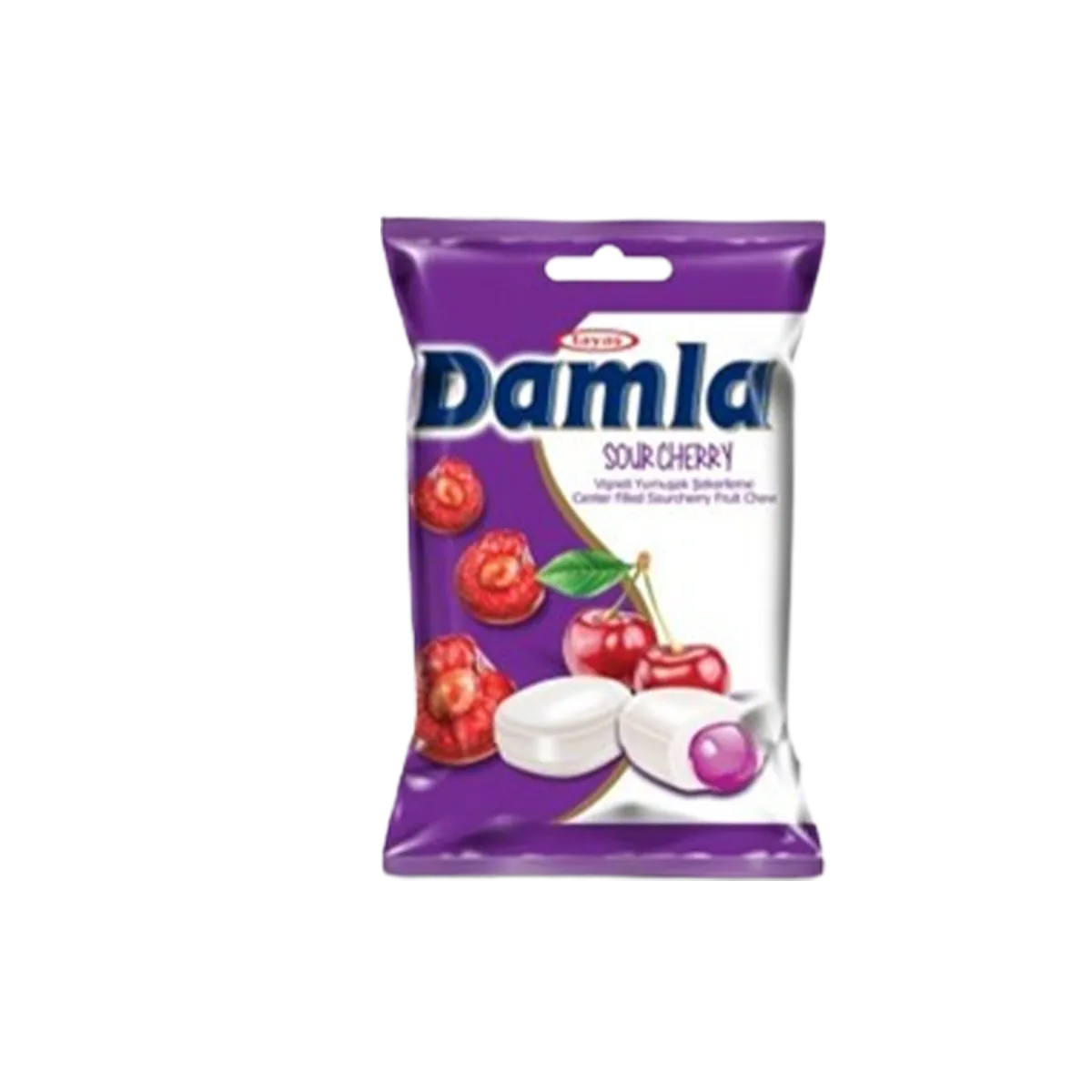 Tayas Damla Sour Cherry Soft Candy 90g