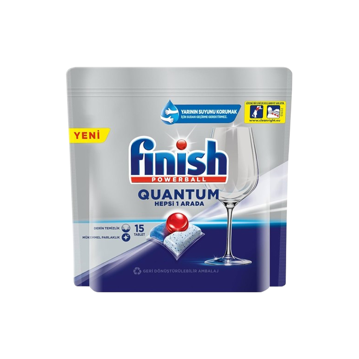 Finish Quantum Ultimate BulaÅŸÄ±k Makinesi 15 Tablet