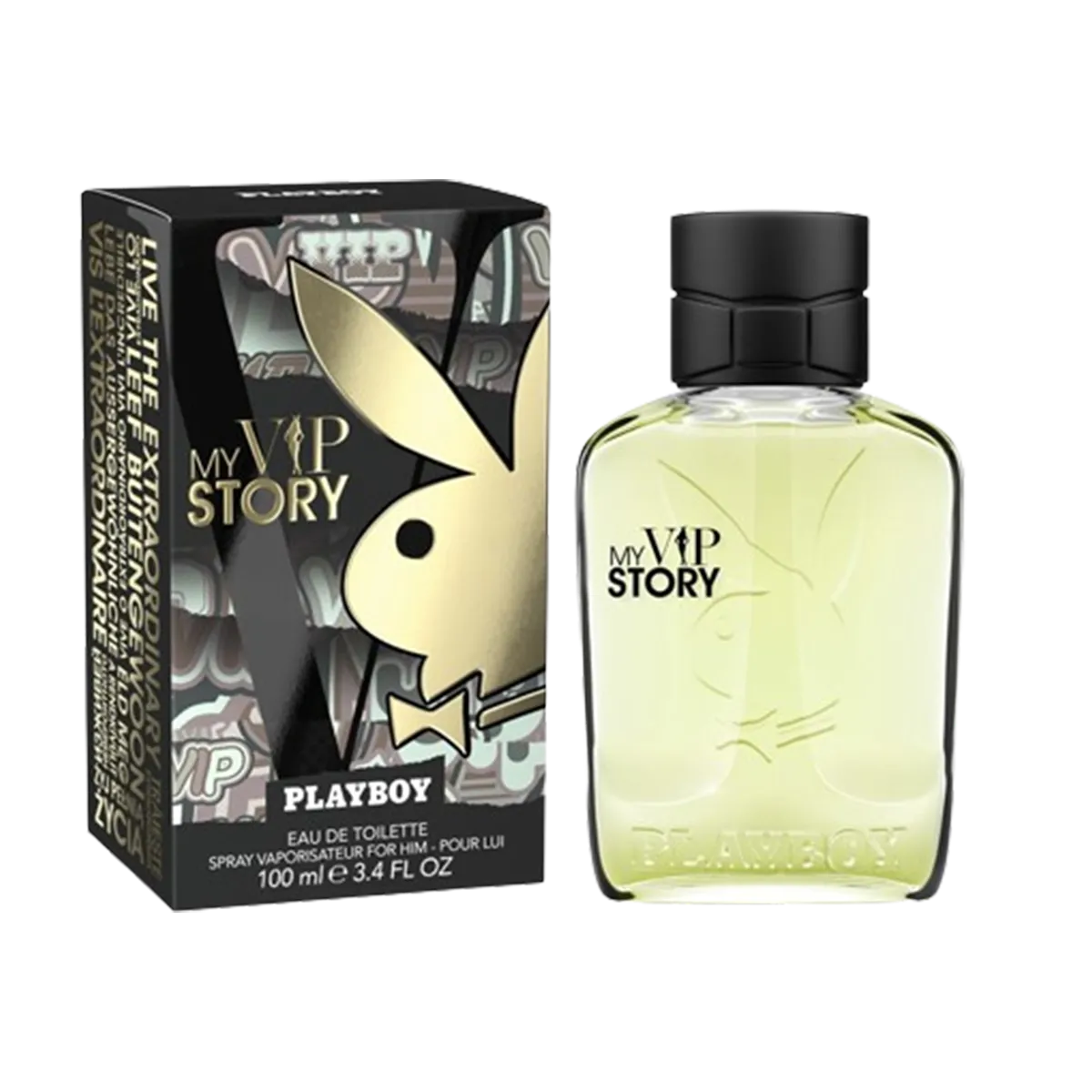 Playboy My VIP Story For Him EDT Spray 100 ML