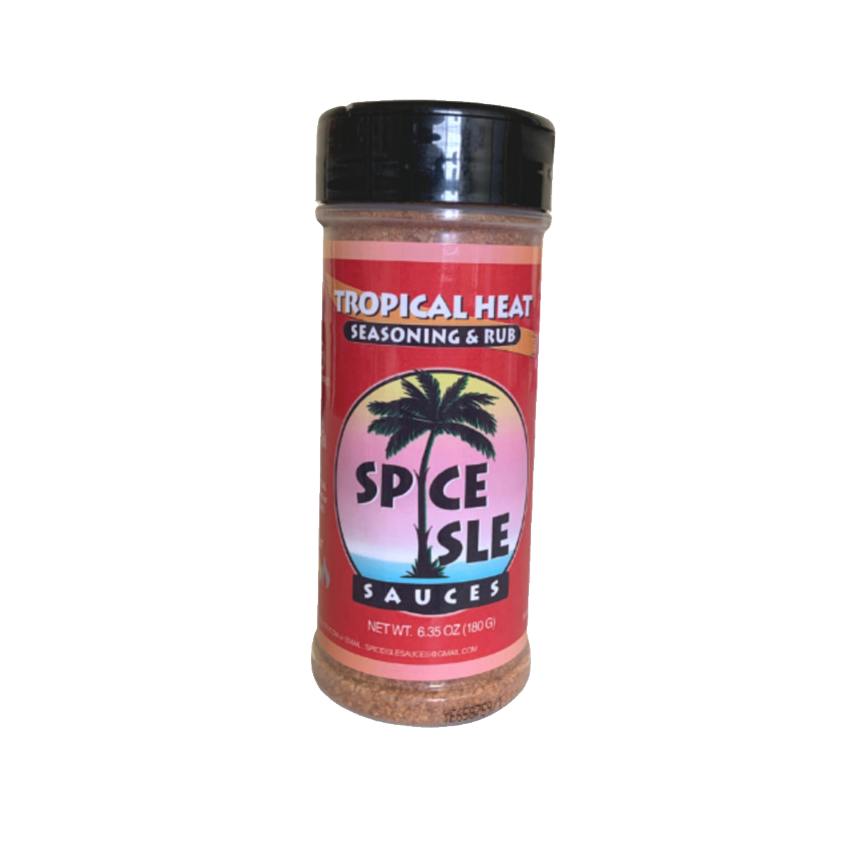 Spice Isle Sauces Tropical Heat Seasoning and Rub-Spicy Tropical Seasoning Blend with Tamarind-case of 12-6.35 oz.