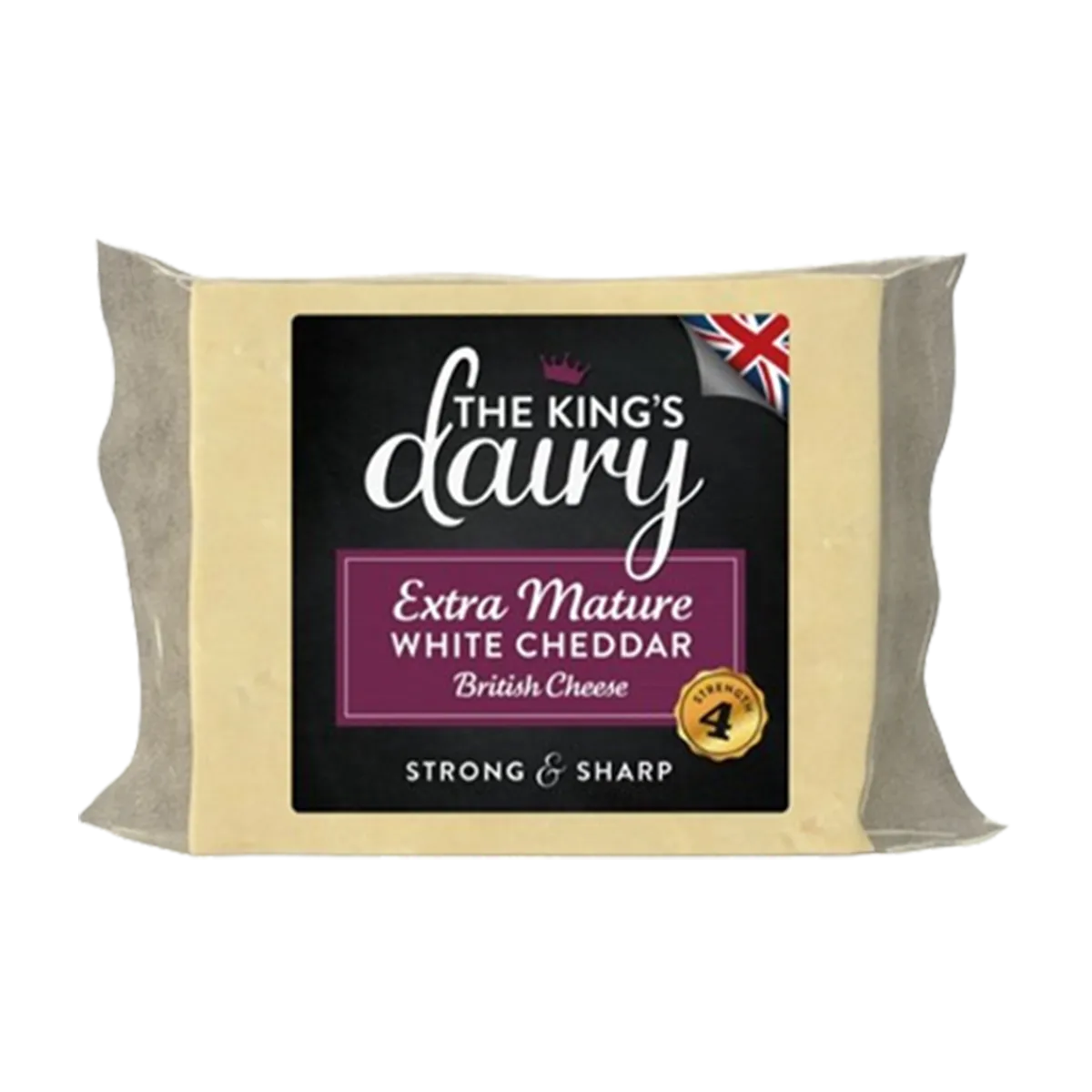 The Kings Dairy White Cheddar 200g Extra Mature