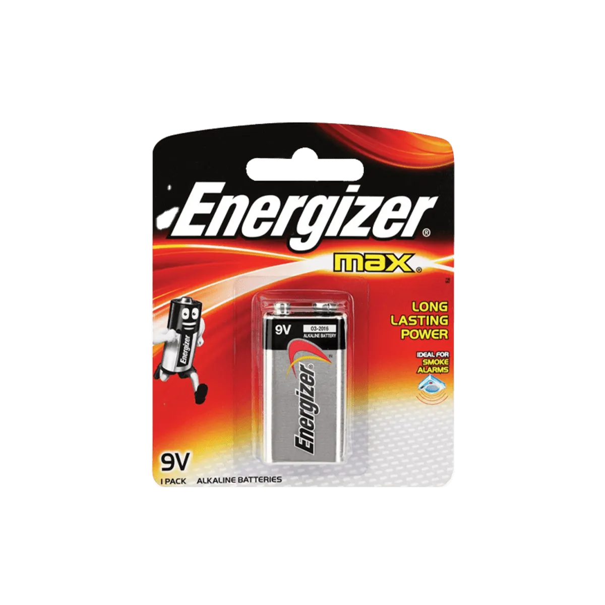 Energizer Batteries 9V 2014 No Max