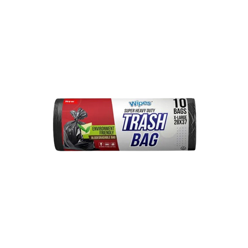 Wipes Trash Bag 10 Bags X Large 28x37