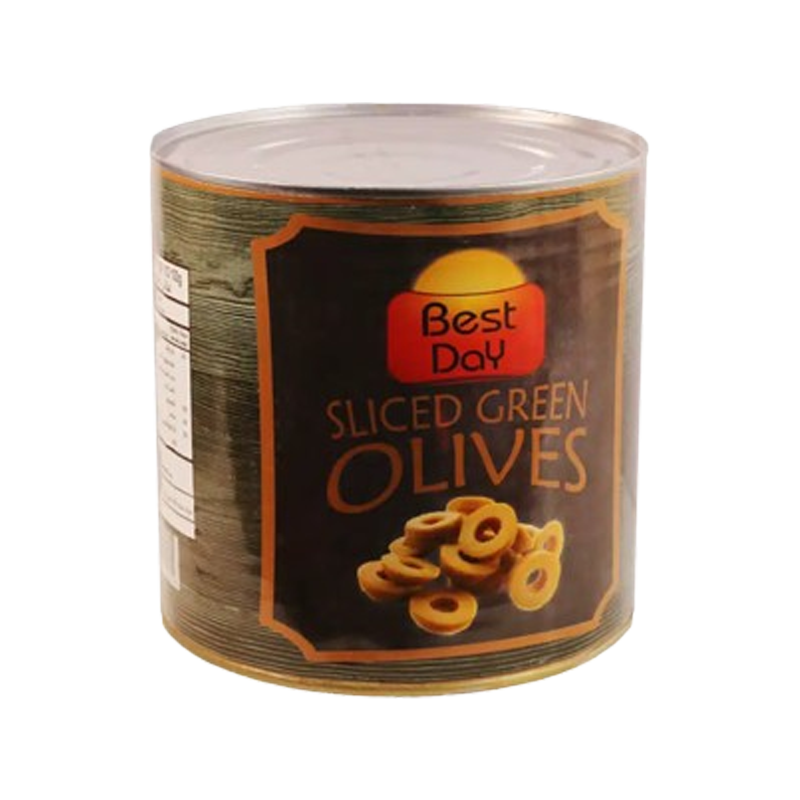 Best Day Sliced Green Olives 2.5kg