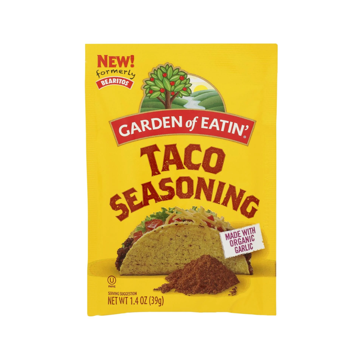 Garden Of Eatin' Taco Seasoning, Case Of 12, 1.4 oz