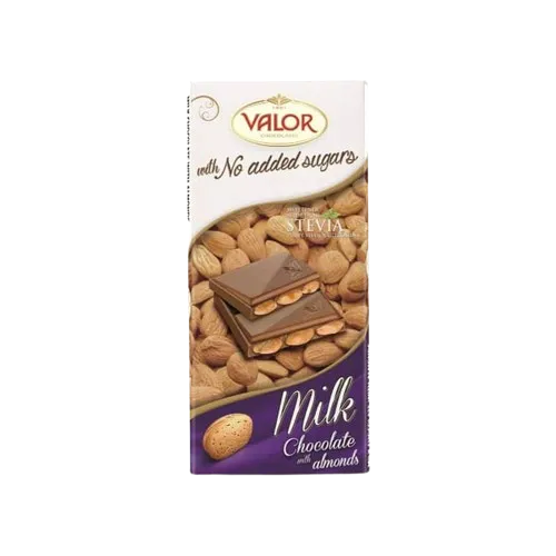 Valor NAS Milk Chocolate Bar Almond 150g
